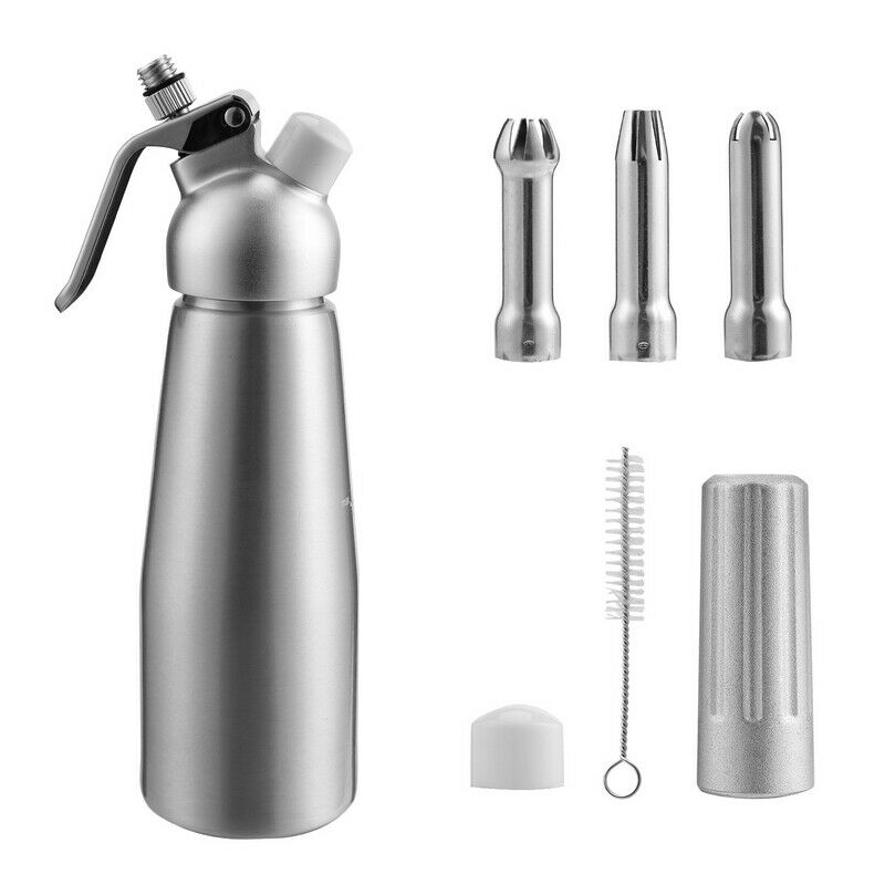 Sahnespender Alu mit 3 Düsen 500ml | Brehn