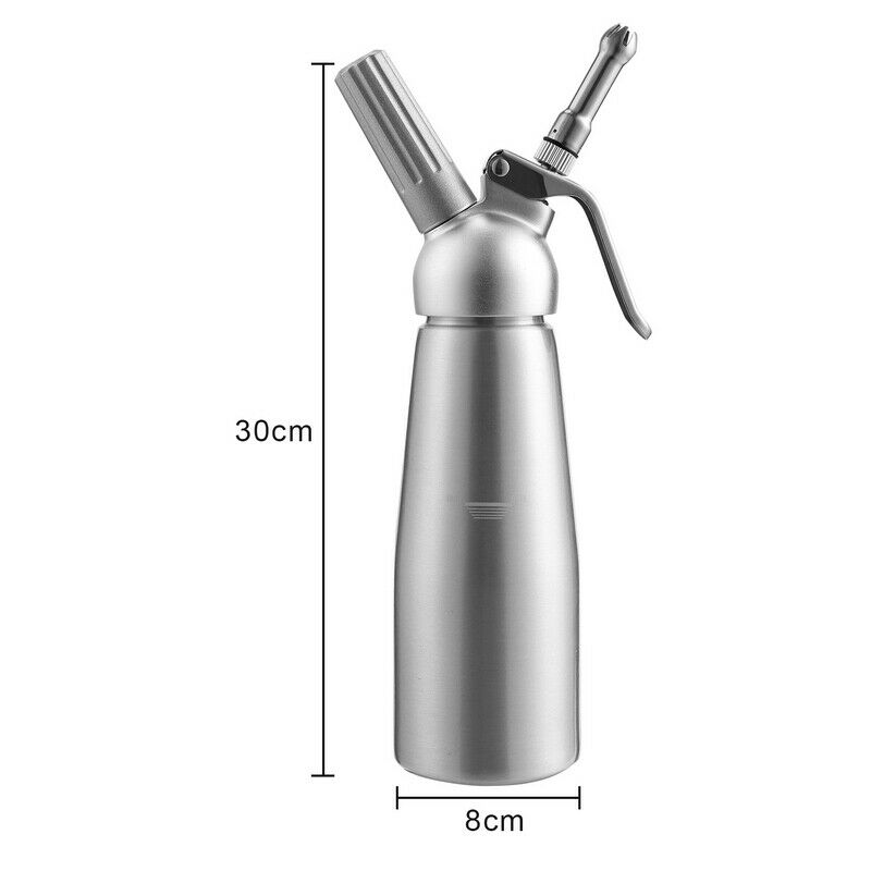 Sahnespender Alu mit 3 Düsen 500ml | Brehn