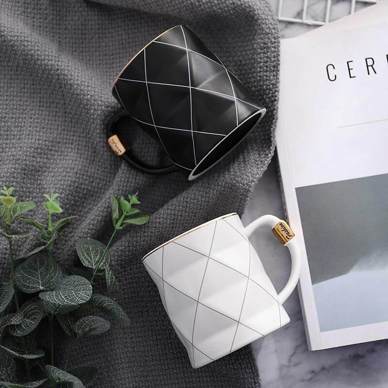Geometrische "Einfache" Tasse | Brehn