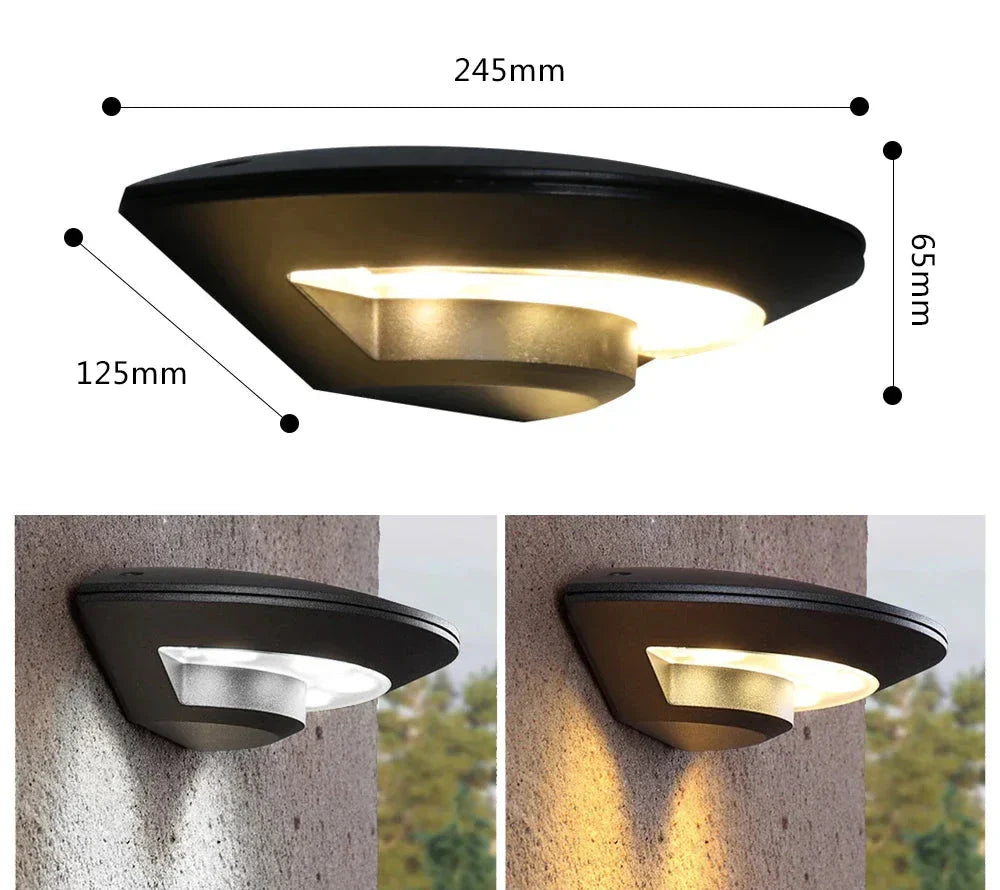 Moderne LED Außenwandleuchte für Garten und Terrasse – Wetterfest, Energiesparend & Dekorativ | Brehn