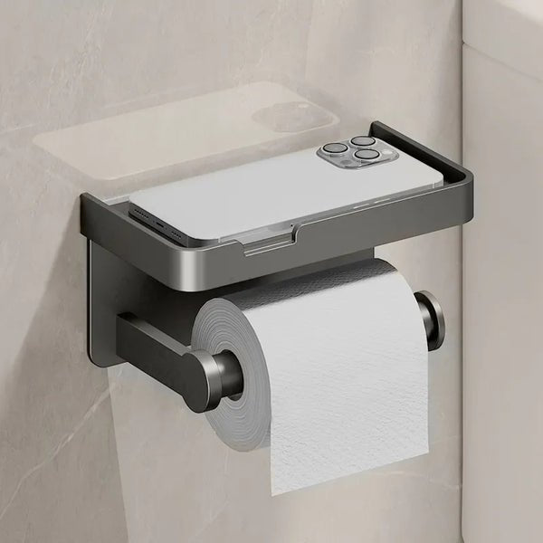 Saniflex Multifunktionaler Toilettenpapierhalter – Modernes Design und praktische Funktionalität | Brehn