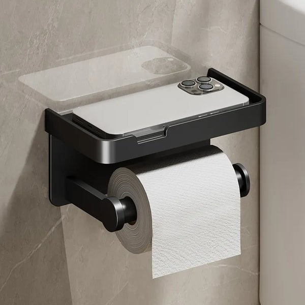 Saniflex Multifunktionaler Toilettenpapierhalter – Modernes Design und praktische Funktionalität | Brehn