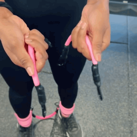 Knöchel-Fitnessband Set mit Fußschlaufen | Brehn