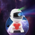 Love Astronaut Galaxy Nachtlicht Projektor