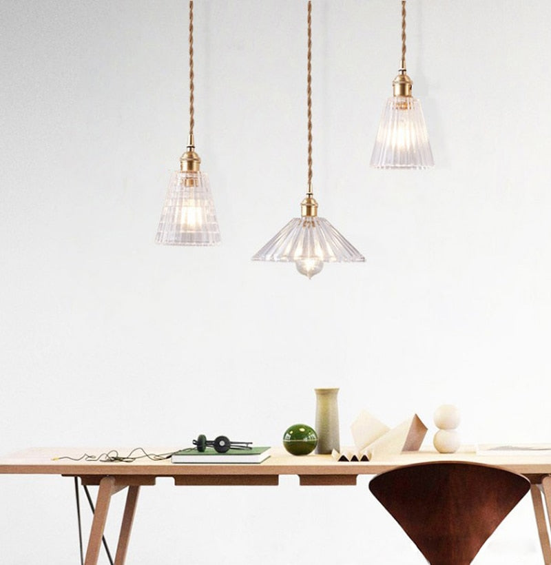 VIvolux | Nordic Brilliance Transparente Glas Pendelleuchte