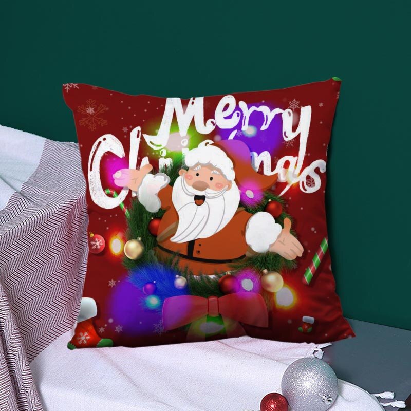Brehn | Weihnachtsserie LED Kissenbezug
