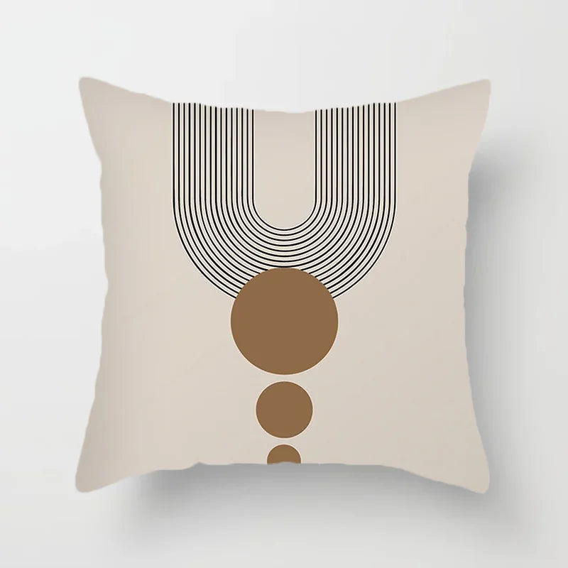 Moderne Kunst Abstraktes Muster Dekokissenbezüge Kreative Linien Sofa Stuhl Kissenhüllen Dekokissen Fall Home Office Dekor | Brehn
