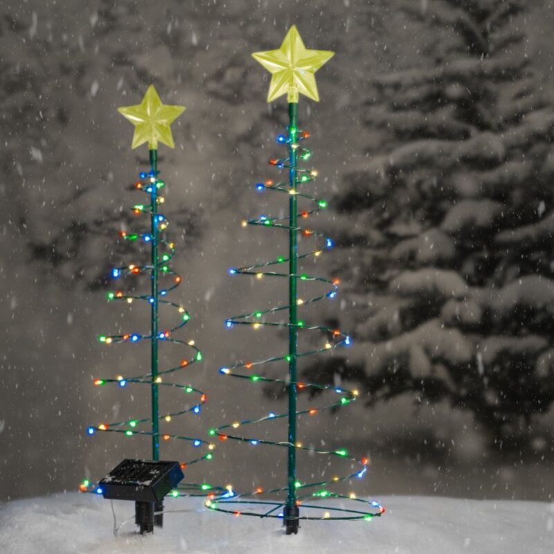 Brehn | Solar Garten LED Weihnachtsbaumlicht
