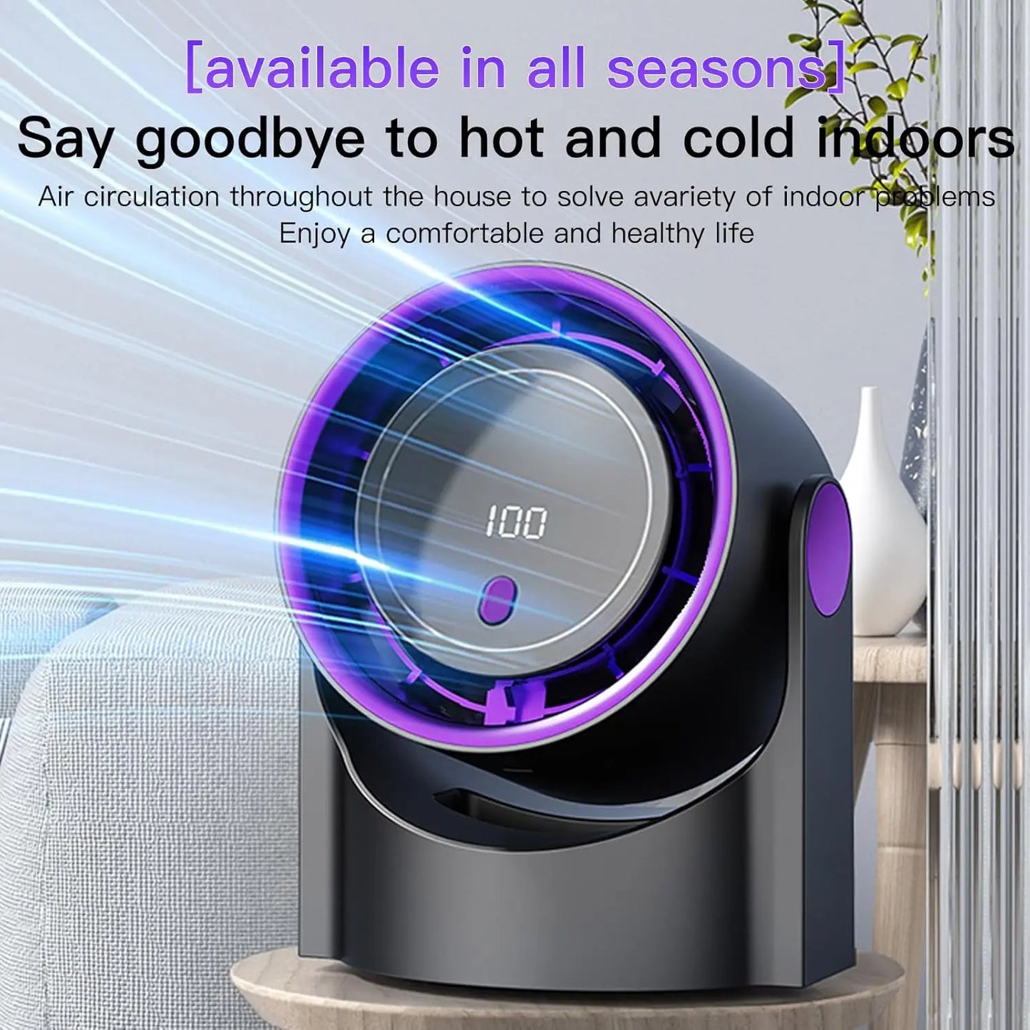 Smart Desktop Electric Fan | Brehn
