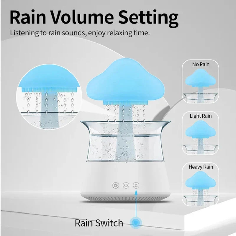 Brehn | Cloud Rain Forest Aromatherapie Verdampfer Lampe