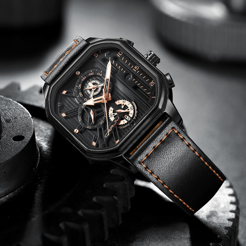 Brehn | Wavefront Timely Square Wasserdichte Uhr