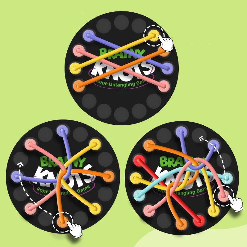 Brehn | Spaßiges Knoten Puzzle Spiel