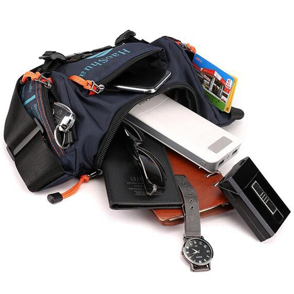 Brehn | Wasserdichte Oxford-Stil Stash-Taschenbauchtasche