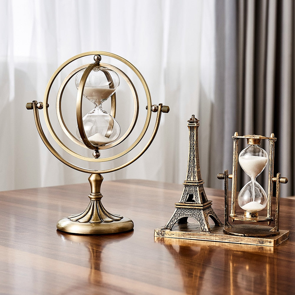 Time Charmer Metall Sanduhr Dekor | Brehn