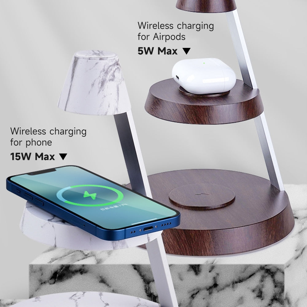 VIvolux | Desktop Powerhouse Multi-Geräte Wireless Charger Stand