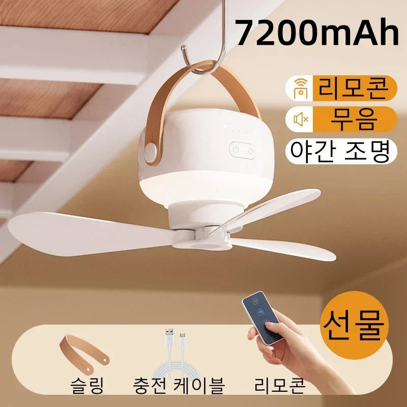 Luxuriöser Deckenventilator mit LED-Beleuchtung | Leiser Betrieb und energieeffiziente Kühlung für Wohn- und Schlafzimmer