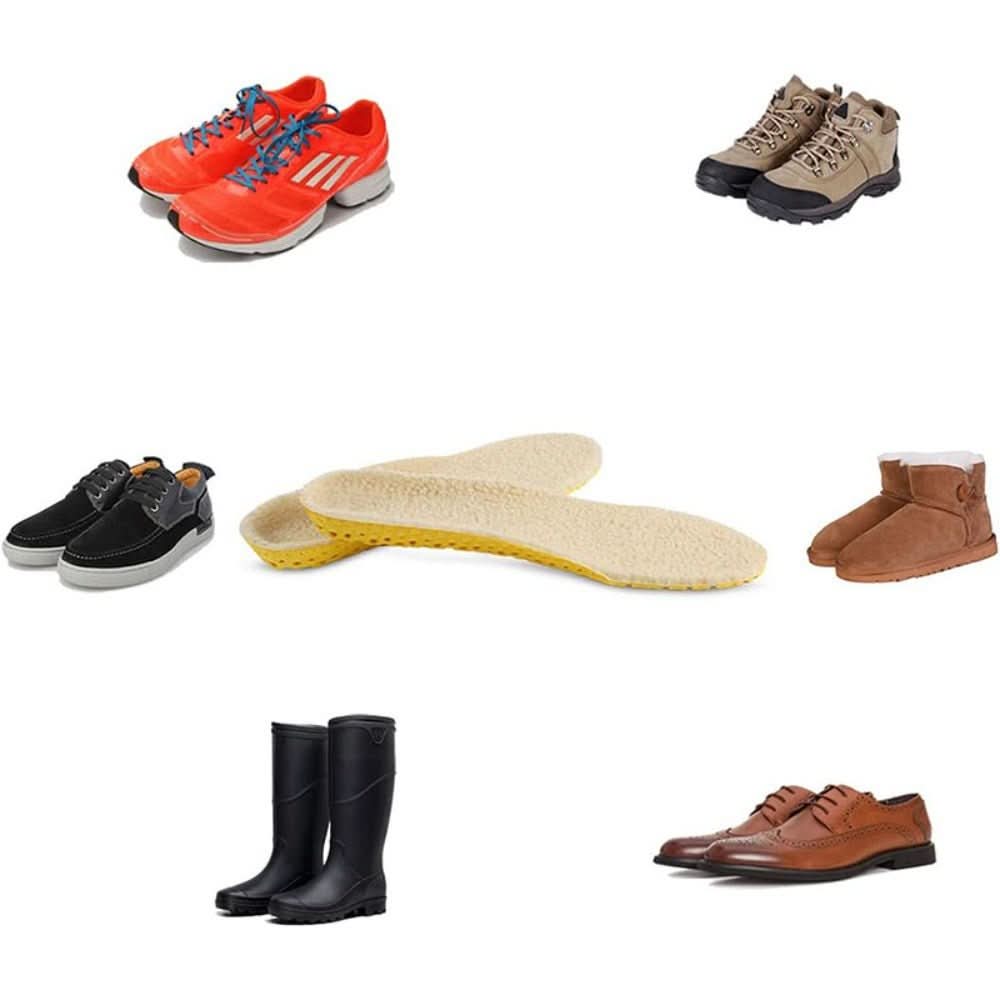 Einlegesohle für Barfußschuhe mit Dämpfung und Atmungsaktivität