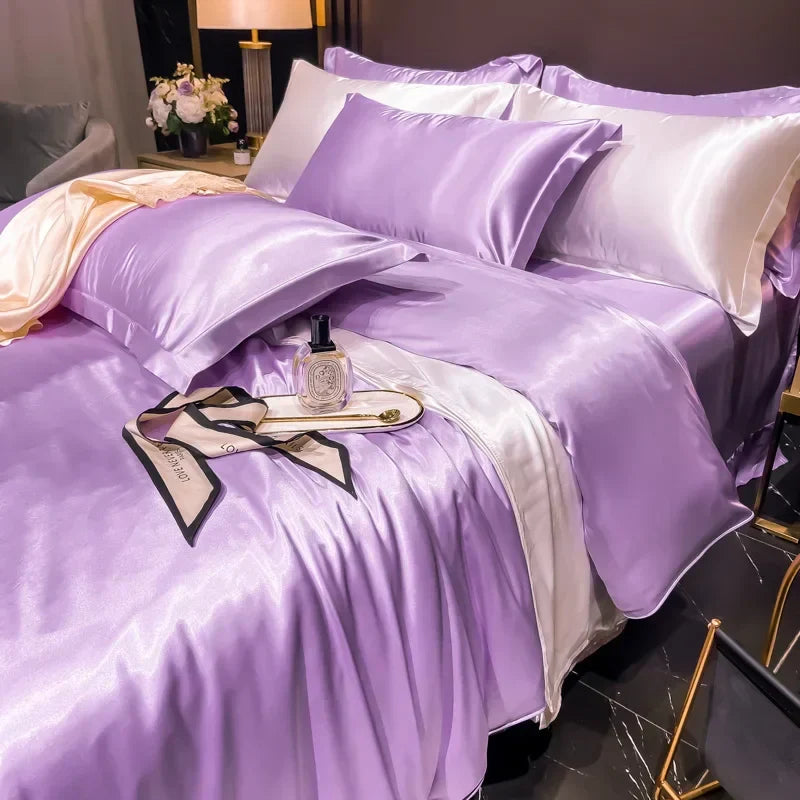 Brehn | SilkDream | Luxuriöses Seidenbett-Set