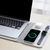 Magnetische 3-in-1-Laptoptasche mit kabelloser Ladefunktion, Mauspad und Schreibtischunterlage