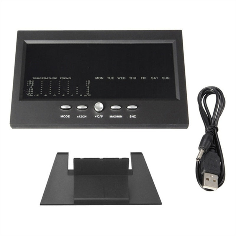 Brehn | Alarm Pro LCD Wetterstation Uhr