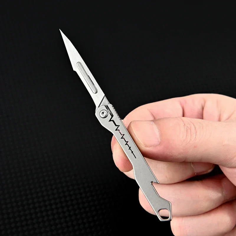 Titanium Allzweck faltbares scharfes Schneidemesser | Brehn