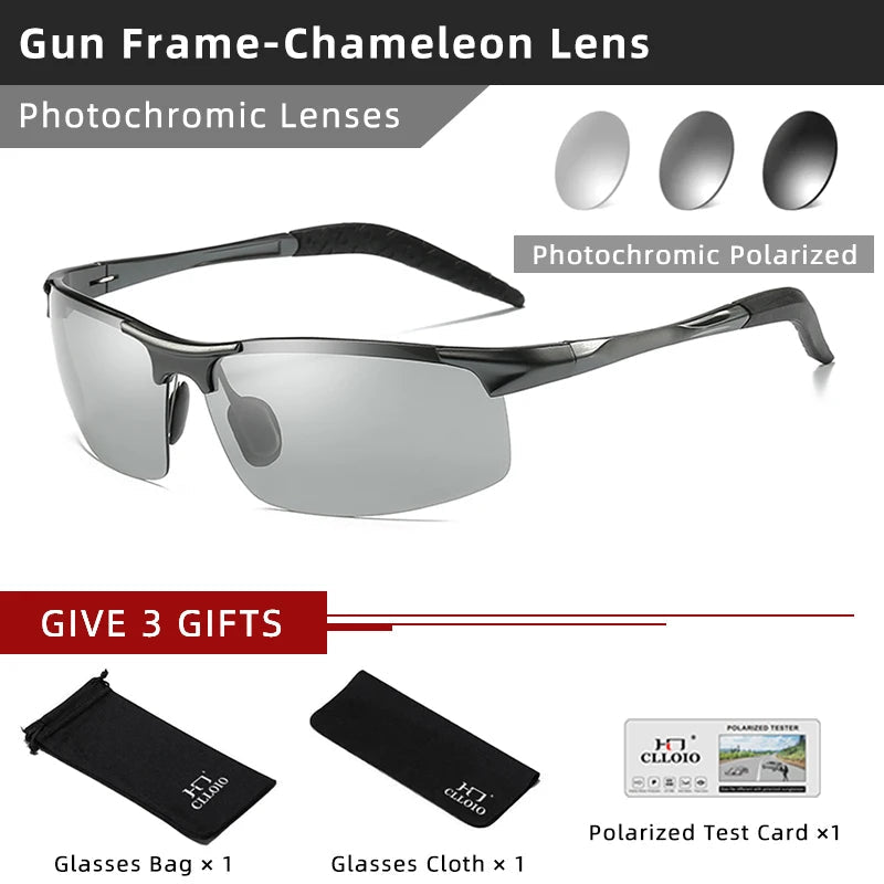 Photochrome Sonnenbrille mit polarisierten Gläsern | Brehn