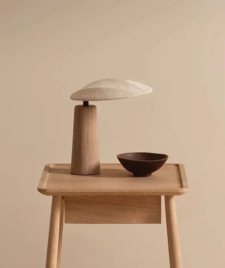 Brehn | Designerlampe mit natürlichem Holz
