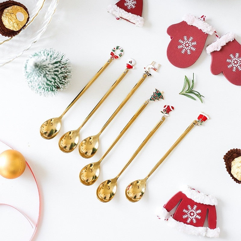 Brehn | 4 Stück Weihnachts beste Wünsche Geschirrset