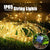 Brehn | LumiSolar Lichterkette Außenbereich | 7–32 m | Solar betrieben & wasserdicht | 8 Lichtmodi | Weihnachten, Garten & Party