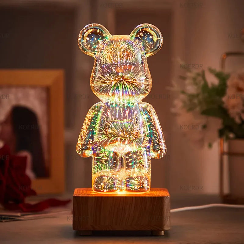 Magische 3D Feuerwerksprojektions-Stimmungslicht - StarBear | Brehn