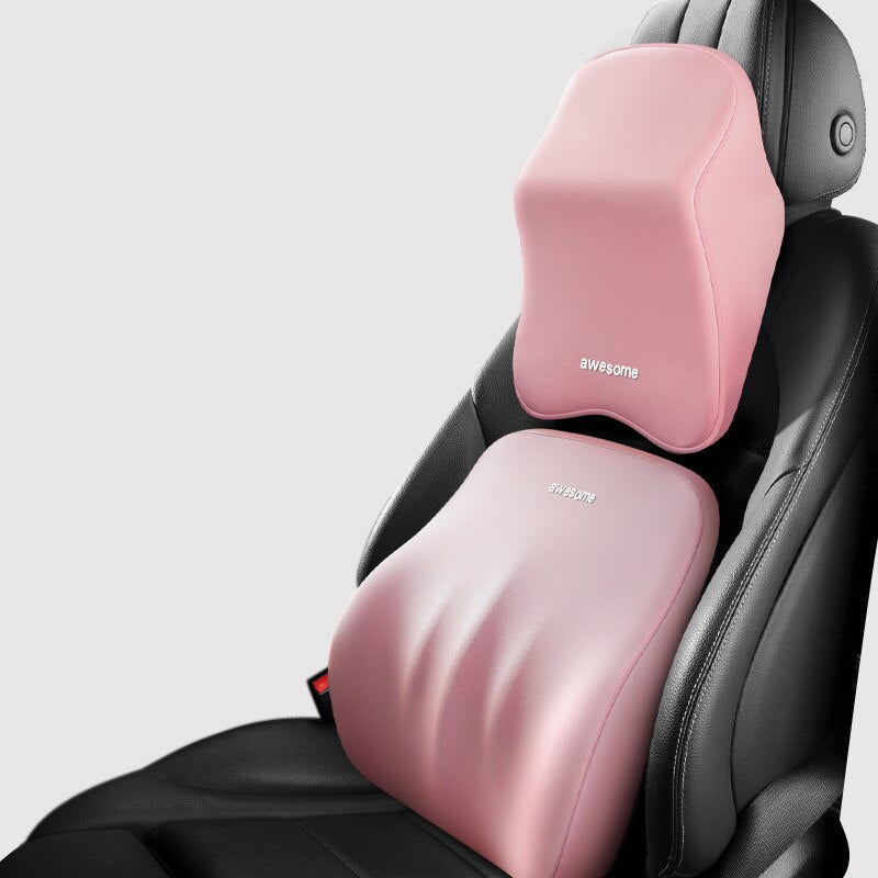 Brehn | Autositzunterstützung | Orthopädische Unterstützung für Nacken und Rücken beim Autofahren
