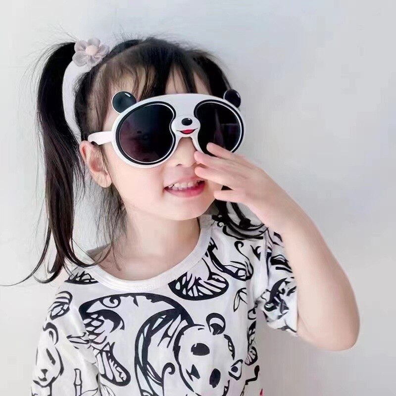 Brehn | Süße Panda Soft Bracket Kinder Sonnenbrille