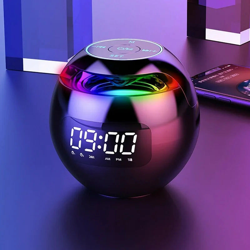 Brehn | Bluetooth-Alarmuhr mit LED-Lichtshow