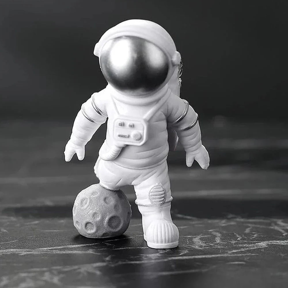 Brehn | Harz-Astronaut-Figur Statue Raumfahrer Skulptur Pädagogisches Spielzeug Schreibtisch-Dekoration Astronaut-Modell Für Kinder Geschenk