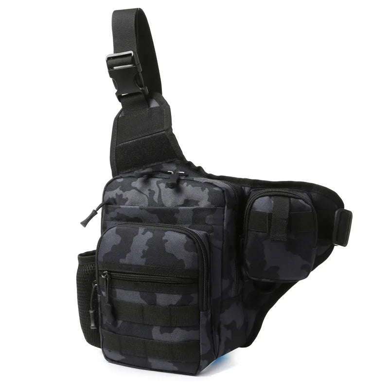 Multi-Taschen Crossbody Kompakt Wandern Brusttasche | Brehn