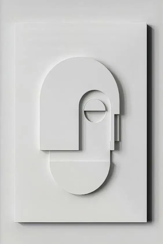 Abstract Minimalist 3D Design Wandkunst Feine Kunst Leinwanddrucke Bilder Für Moderne Wohnung Wohnzimmer Esszimmer Home Office Dekor | Brehn