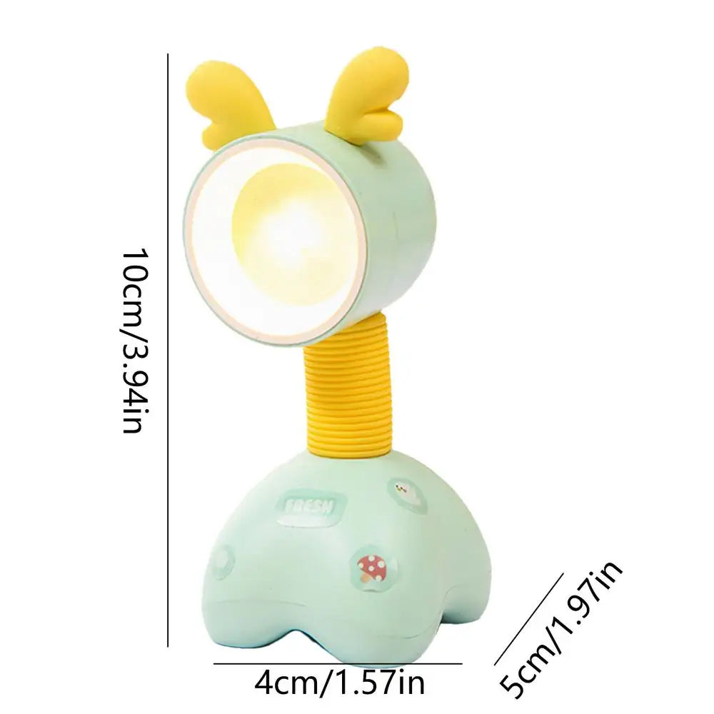 Brehn | Mini Haustier Magnetisch Einziehbare Nacht Schreibtischlampe
