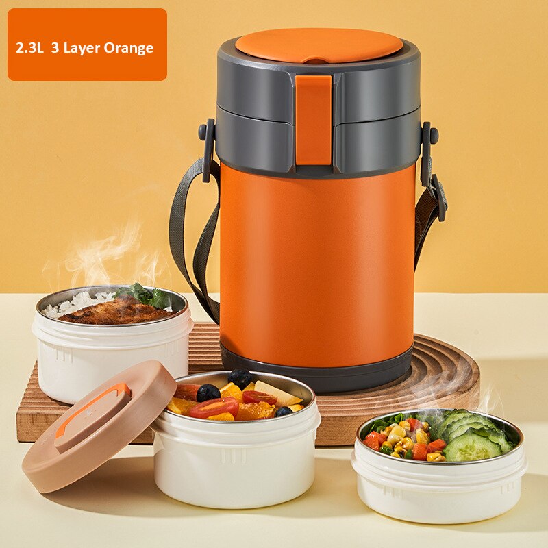 VIvolux | Meal Keeper Edelstahl Lunchbox