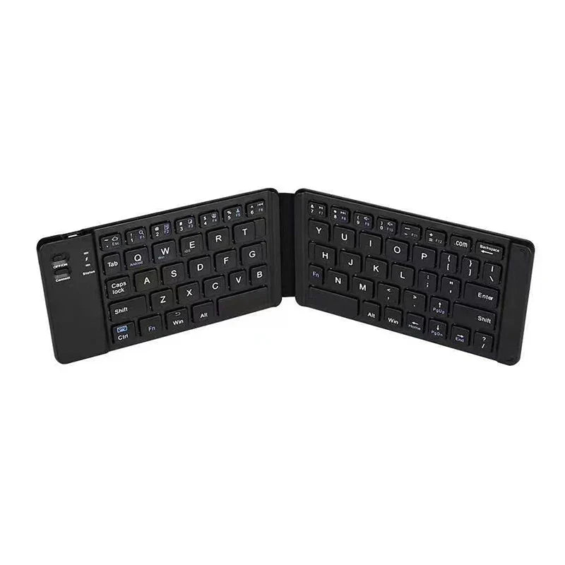 Drahtlos faltbare Bluetooth-Tastatur mit Touchpad – Kompakt, vielseitig und ultra-portabel | Brehn