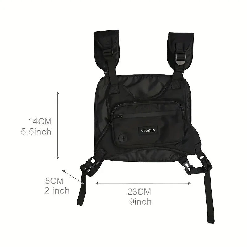 Brehn | Verstellbare Gurt Ergonomische Brusttasche