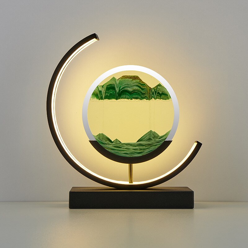 3D Sand Shell Tischlampe - Abyss | Brehn