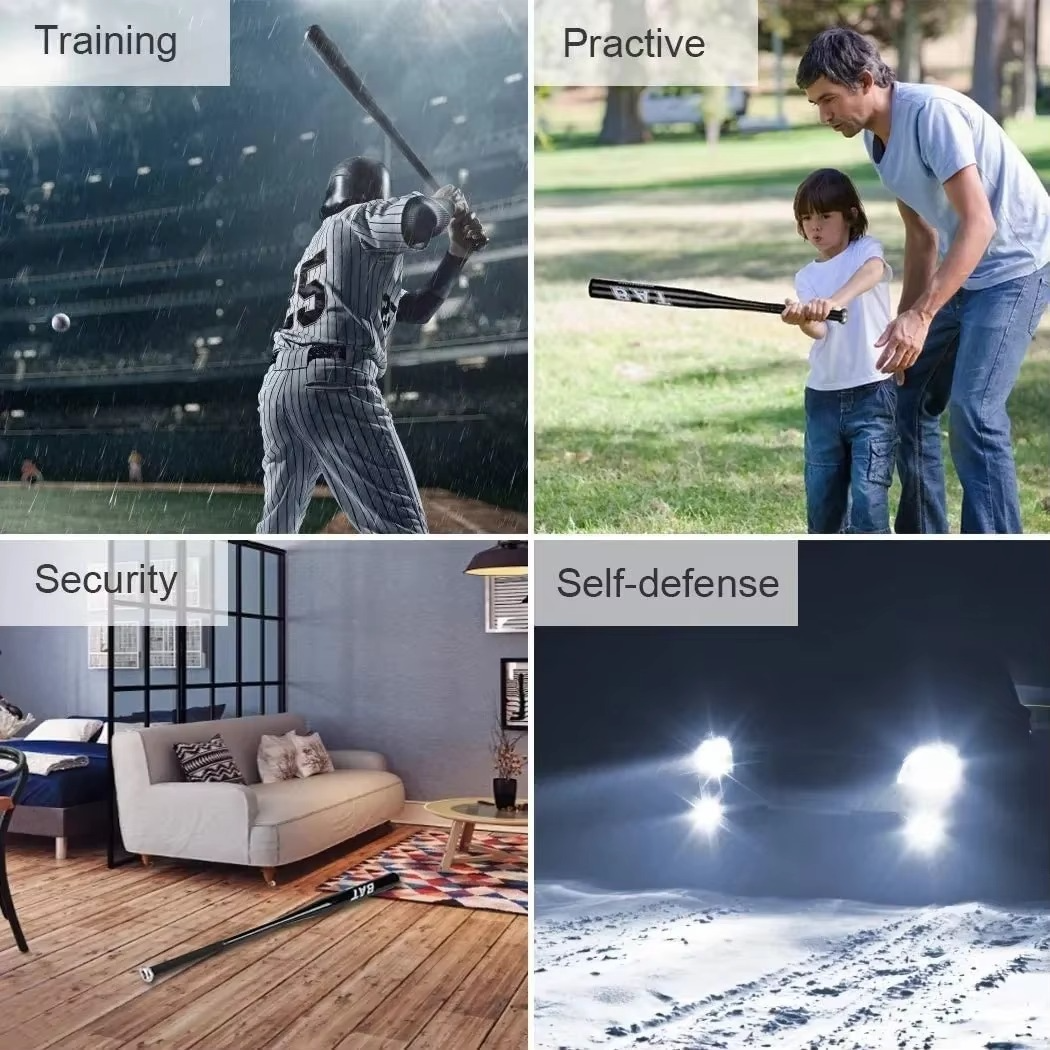 Hochwertiger Baseballschläger aus Aluminiumlegierung für Training und Verteidigung – 20 Zoll
