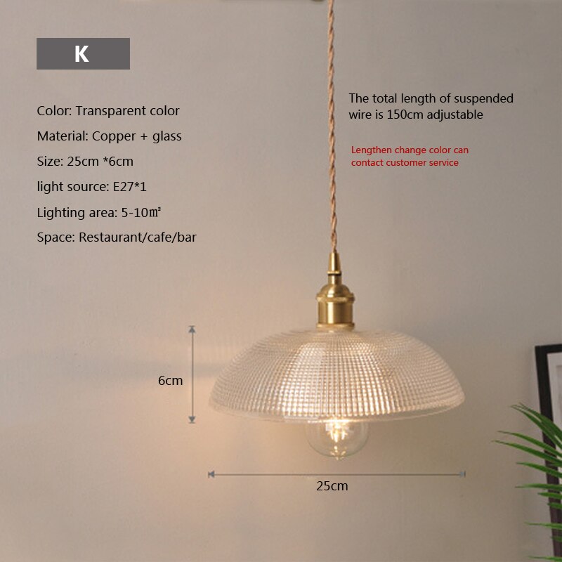 VIvolux | Nordic Brilliance Transparente Glas Pendelleuchte