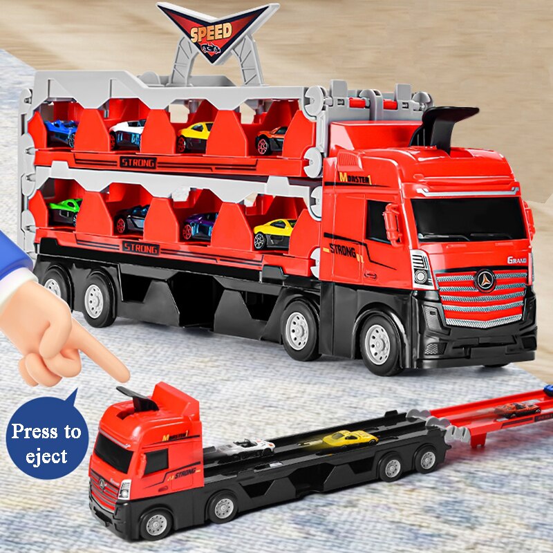 Brehn | Riesen Falt Lkw Katapult Rennstrecke