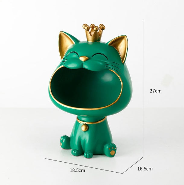 Brehn | Fortune Kitty Statue Zuhause Aufbewahrungsbox