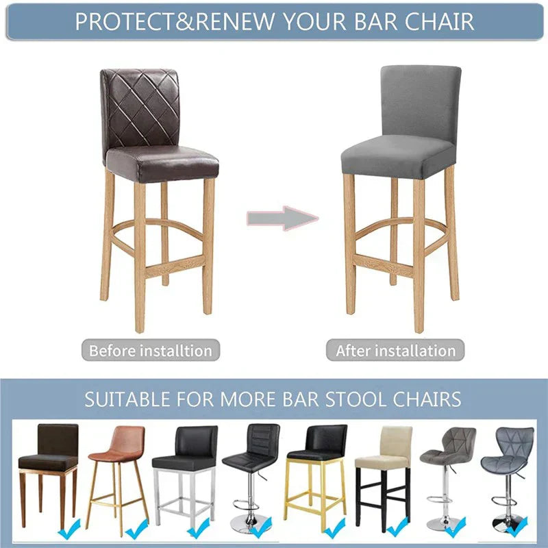 Barhocker Stretch Bezug