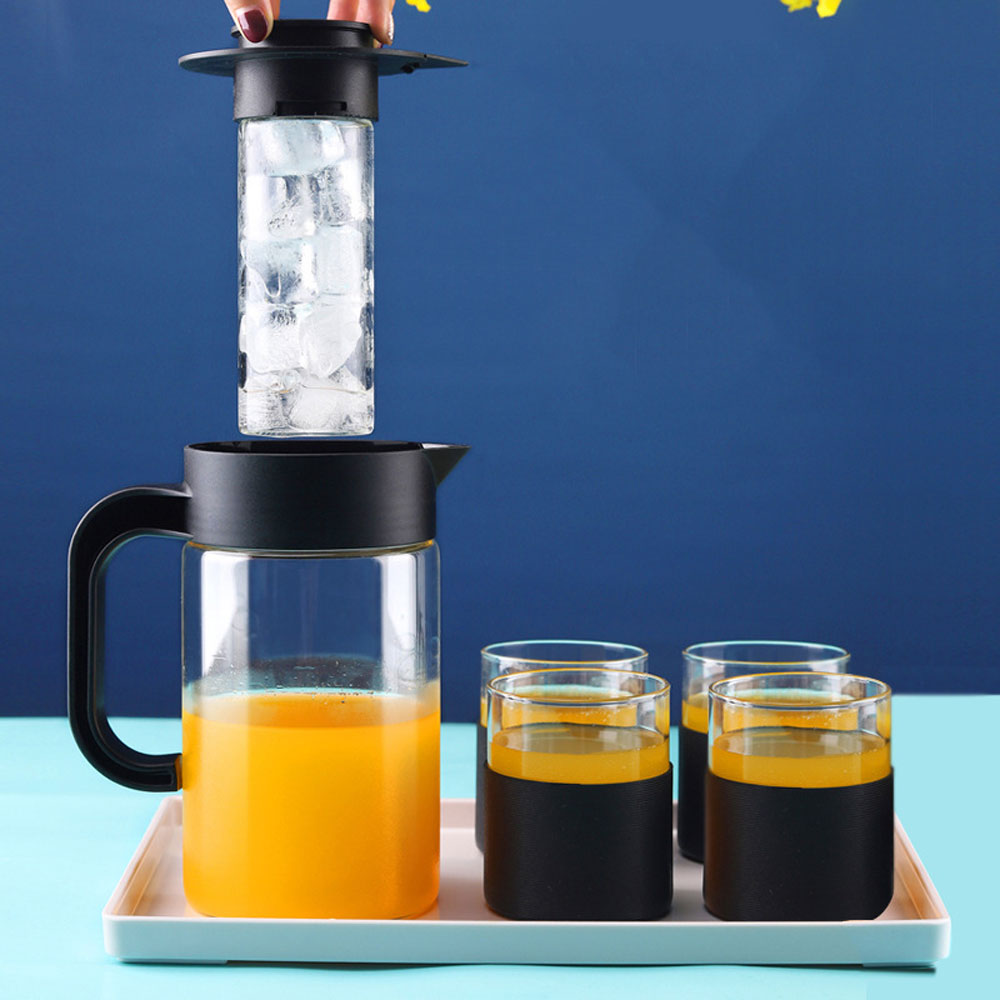 VIvolux | Brew Easy Kaltes Getränkemacher Glasflasche