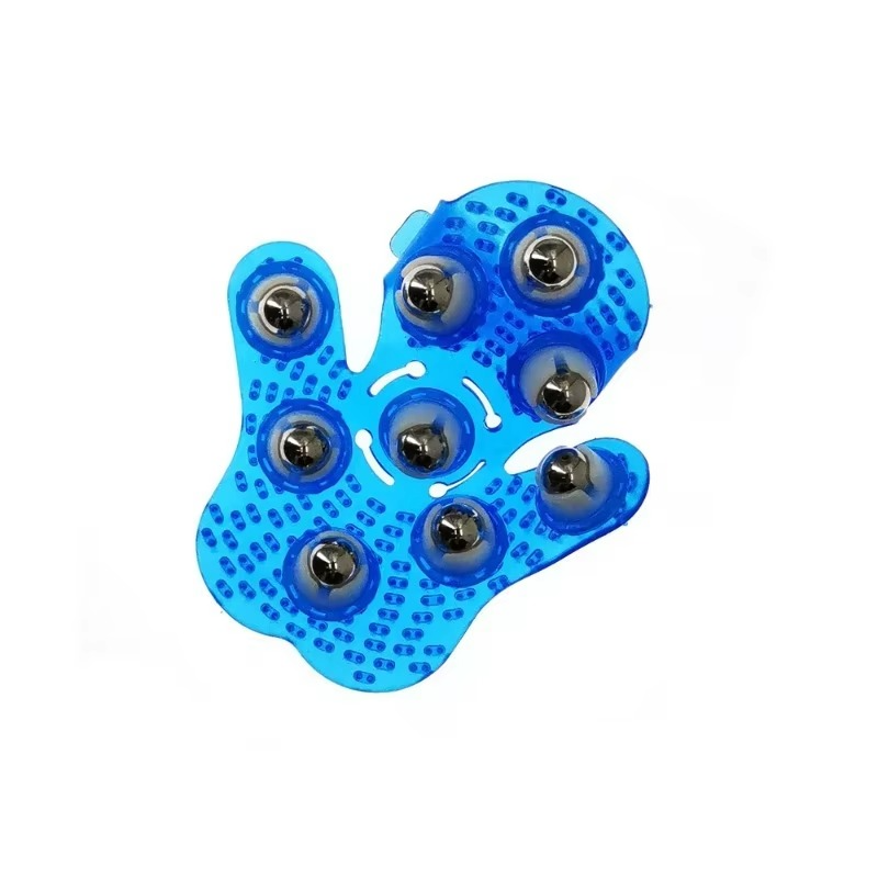 Handmassagehandschuh mit Rollball zur Muskelentspannung und -entspannung