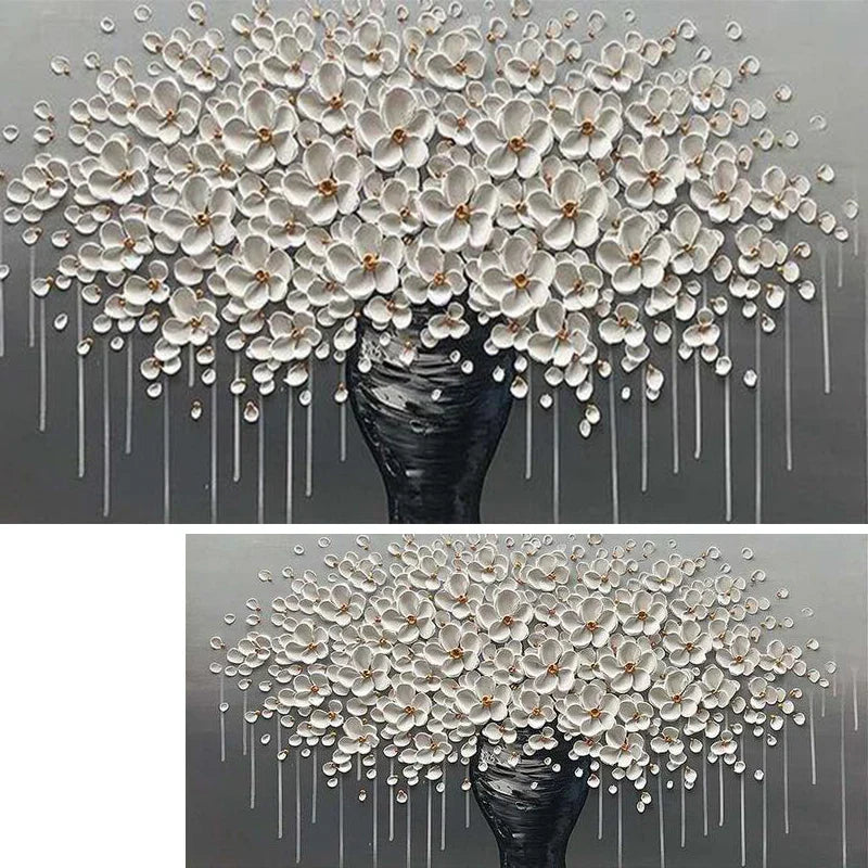 Moderne abstrakte Blumenbaum Wandkunst Fine Art Leinwanddrucke Große Größen Bilder Für Wohnzimmer Schlafzimmer Home Office Kunstdekoration | Brehn