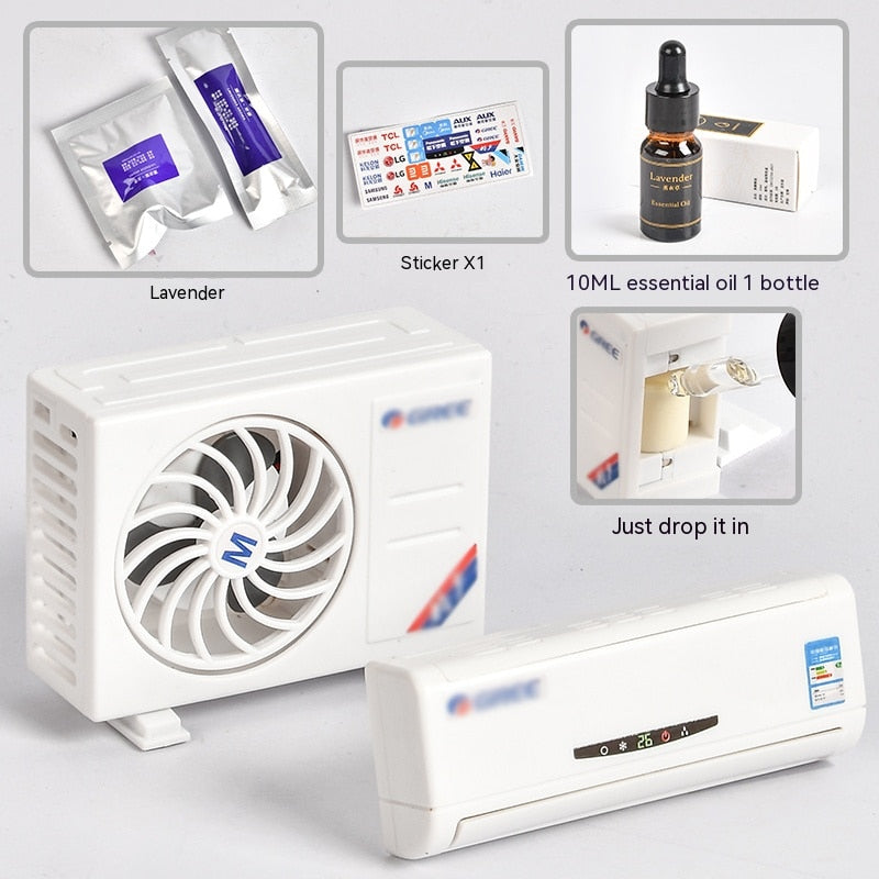 VIvolux | Mini Solar AC Auto Aromatherapie Dekor